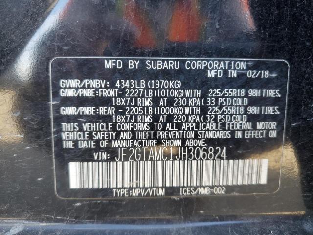 JF2GTAMC1JH306824 Subaru naturally aspirated