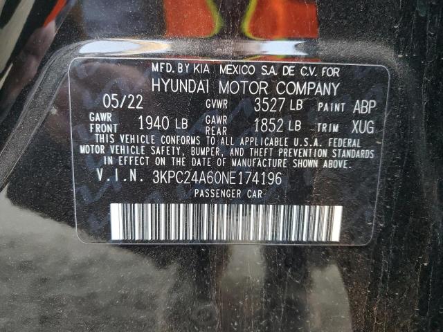 3KPC24A60NE174196 Hyundai gamma ii