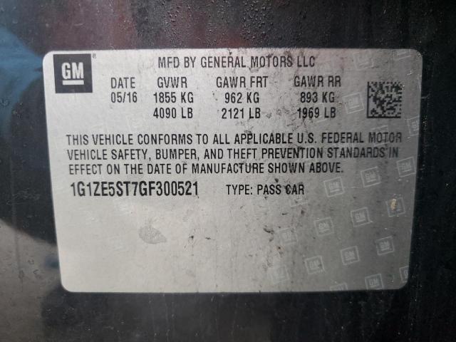 1G1ZE5ST7GF300521 Chevrolet MALIBU LT