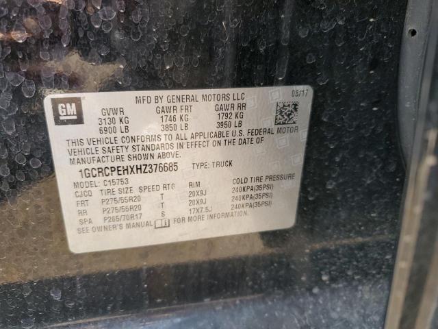 1GCRCPEHXHZ376685 Chevrolet Silverado