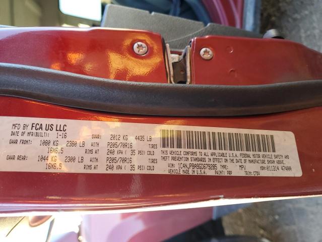1C4NJPBA9GD679285 Jeep PATRIOT SP