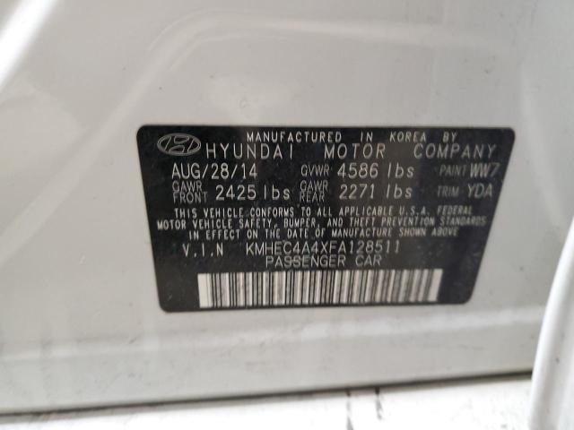 KMHEC4A4XFA128511 Hyundai SONATA HYB