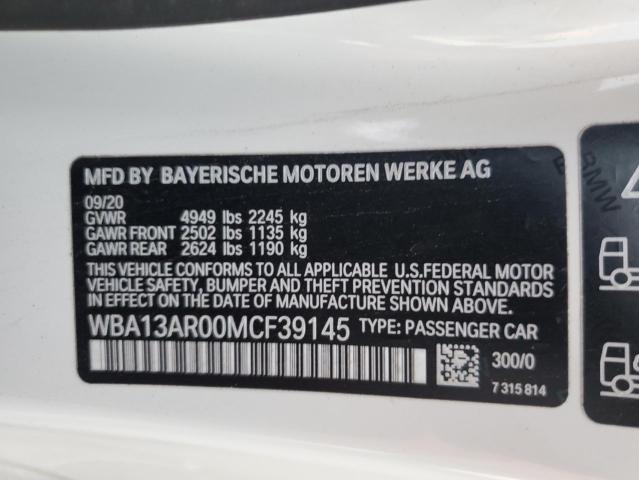 WBA13AR00MCF39145 BMW 2021