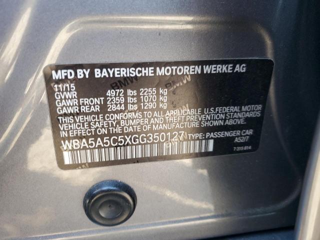 WBA5A5C5XGG350127 BMW 528I