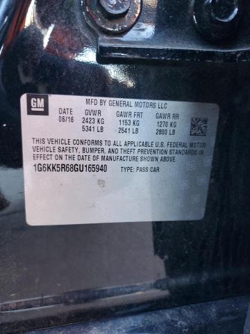 1G6KK5R68GU165940 Cadillac lgw - di, vvt, alum, twin turbo, gen2