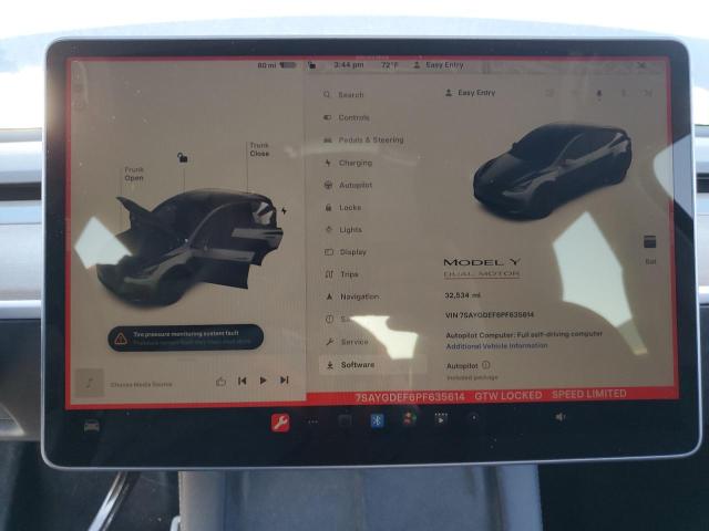 7SAYGDEF6PF635614 Tesla Model Y
