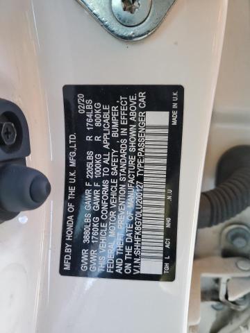 SHHFK8G70LU200127 Honda Civic Type