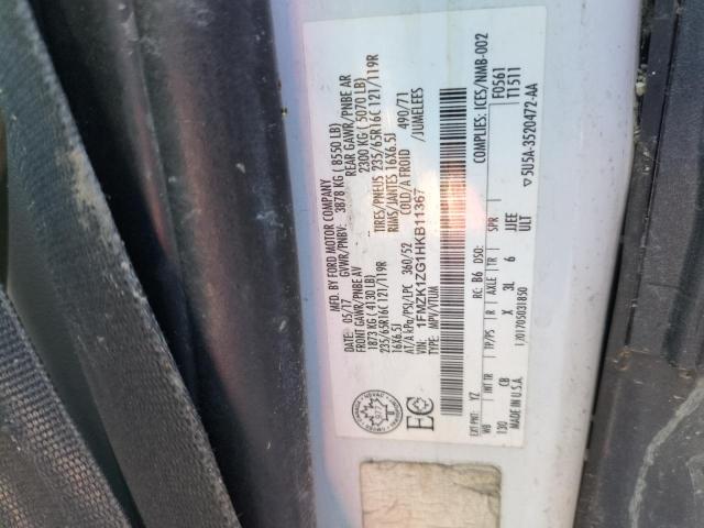 1FMZK1ZG1HKB11367 Ford TRANSIT T-