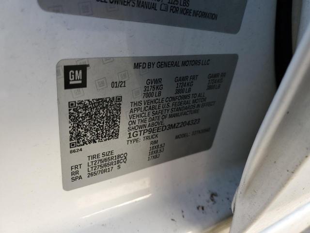 1GTP9EED3MZ204323 GMC Sierra K1500 At4