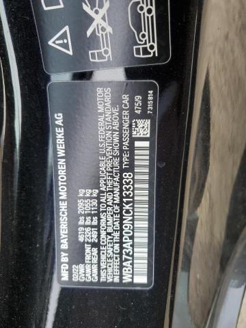 WBA73AP09NCK13338 BMW 430xi