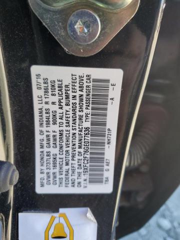 19XFC2F76GE077636 Honda CIVIC EX