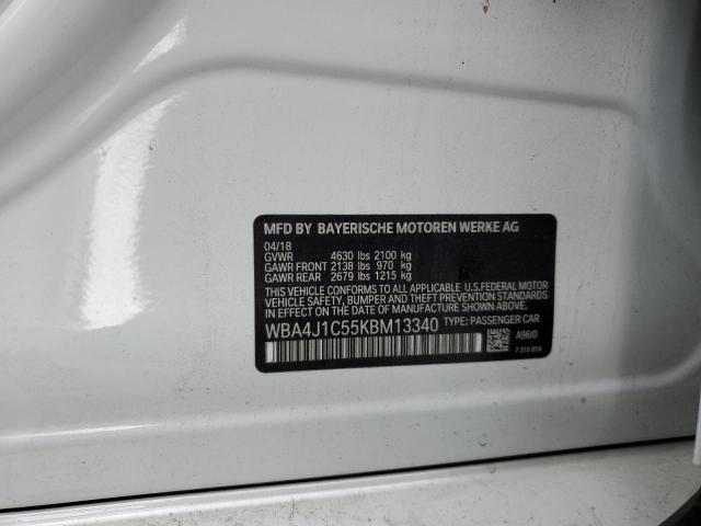 WBA4J1C55KBM13340 BMW 430i Gran Coupe