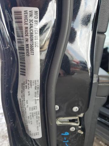 3C4NJCBB0MT560077 Jeep Compass Latitude