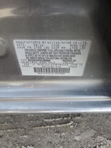 3N1CN7AP4HL809988 Nissan VERSA S