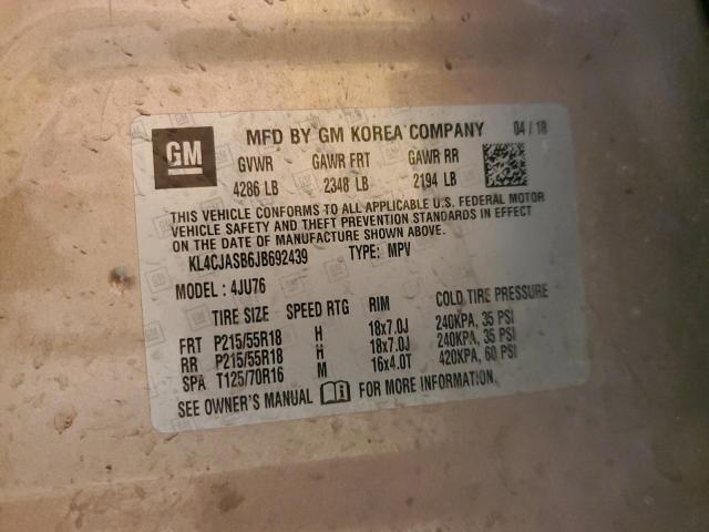 KL4CJASB6JB692439 Buick Encore Preferred