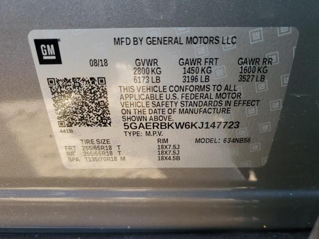 5GAERBKW6KJ147723 Buick Enclave Essence