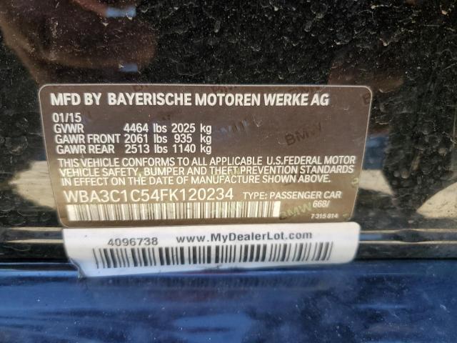 WBA3C1C54FK120234 BMW 328 I Sulev