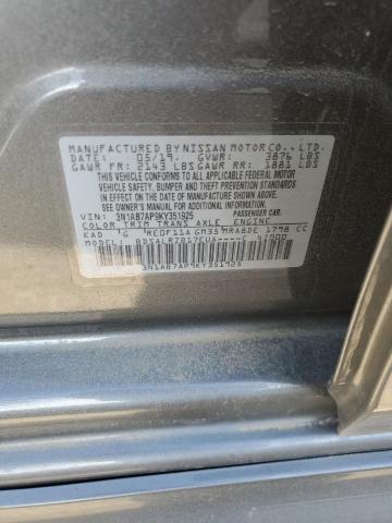 3N1AB7AP9KY351925 Nissan SENTRA S