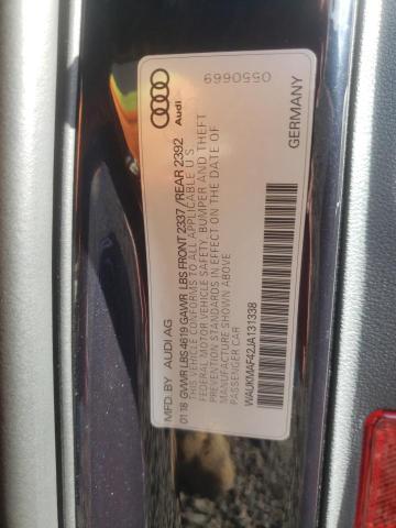 WAUKMAF42JA131338 Audi A4 PREMIUM