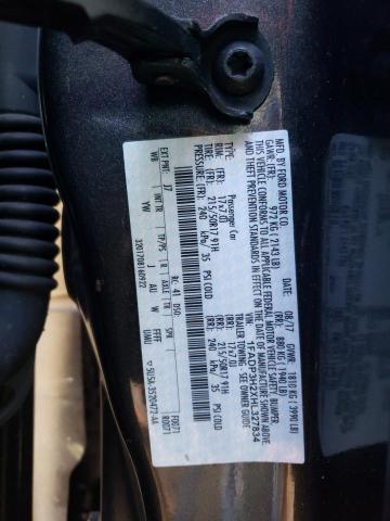 1FADP3H2XHL327834 Ford FOCUS SEL
