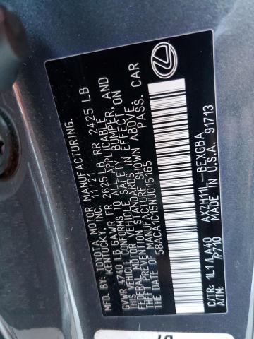 58ACA1C15NU015165 Lexus Es 300h Base