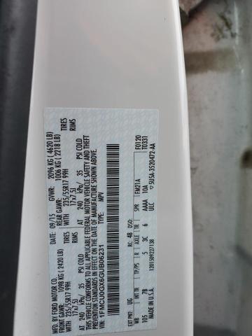 1FMCU0GX6GUB06231 Ford ESCAPE SE