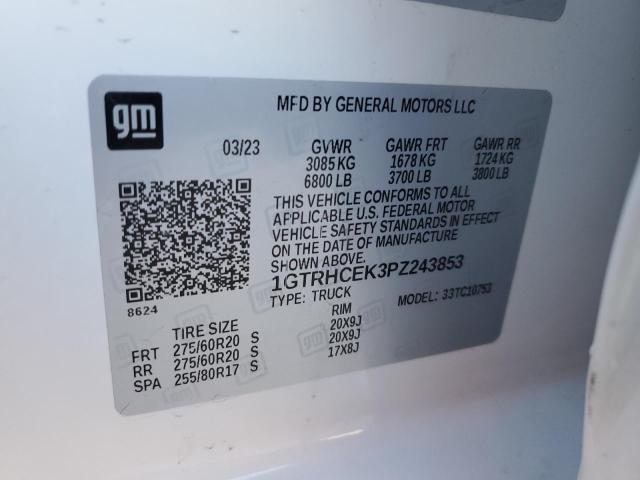 1GTRHCEK3PZ243853 GMC Sierra C1500 Elevation