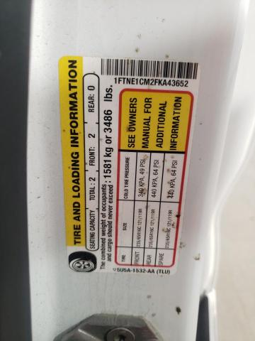 1FTNE1CM2FKA43652 Ford Transit T-150