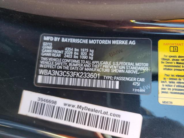 WBA3N3C53FK233601 BMW 428 I