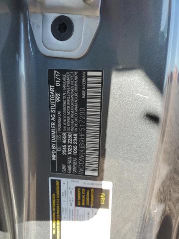 WDDWJ4JB9HF517200 Mercedes-Benz C 300