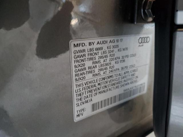 WA1LAAF76JD016678 Audi Q7 Premium Plus