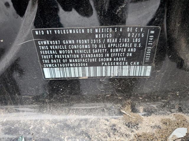 3VWCA7AU3FM503044 Volkswagen Golf Sportwagen Tdi S