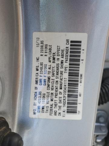 1HGCR2F30EA041117 Honda ACCORD LX