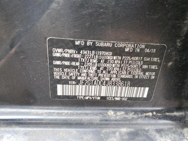JF2GTADC4J8338618 Subaru Crosstrek Premium