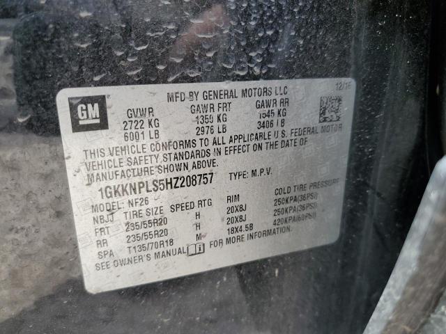 1GKKNPLS5HZ208757 GMC Acadia Denali