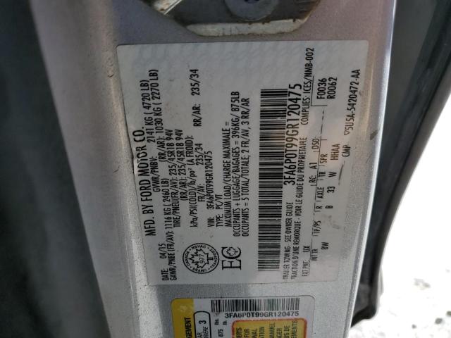 3FA6P0T99GR120475 Ford FUSION SE