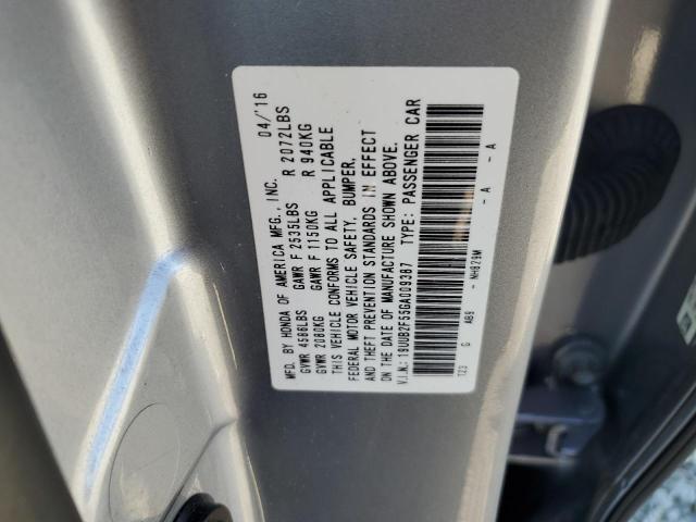 19UUB2F55GA009387 Acura TLX TECH