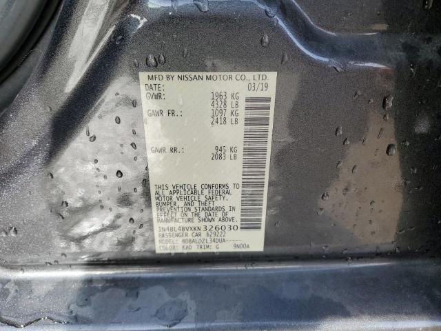 1N4BL4BVXKN326030 Nissan ALTIMA S
