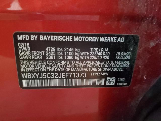 WBXYJ5C32JEF71373 BMW X2 Xdrive28i