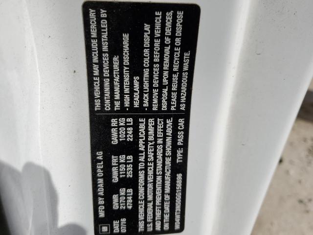 W04WT3N50GG156896 Buick Cascada Premium
