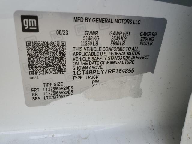 1GT49PEY7RF164855 GMC Sierra K2500 At4