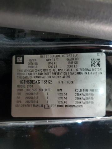 1GTH6DE3XG1188123 GMC CANYON SLT