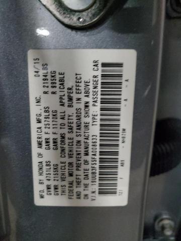 19UUB3F55FA008633 Acura TLX TECH