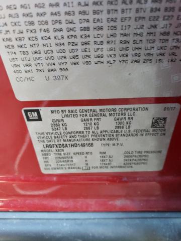LRBFXDSA1HD149166 Buick Envision Essence