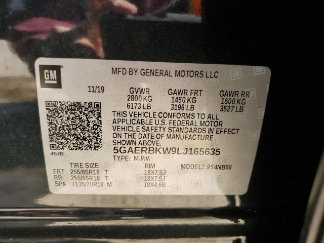 5GAERBKW9LJ165635 Buick Enclave Essence