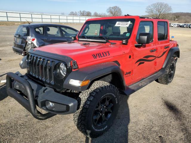 Auction sale of the 2021 Jeep Wrangler Unlimited Sport, vin: 1C4HJXDG2MW571864, lot number: 44722234