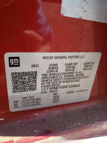 1GT49NEY8NF116943 GMC Sierra K2500 Slt