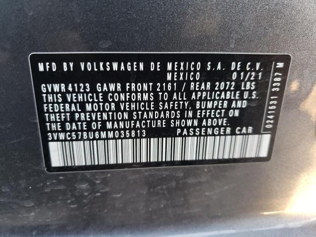 3VWC57BU6MM035813 Volkswagen JETTA S