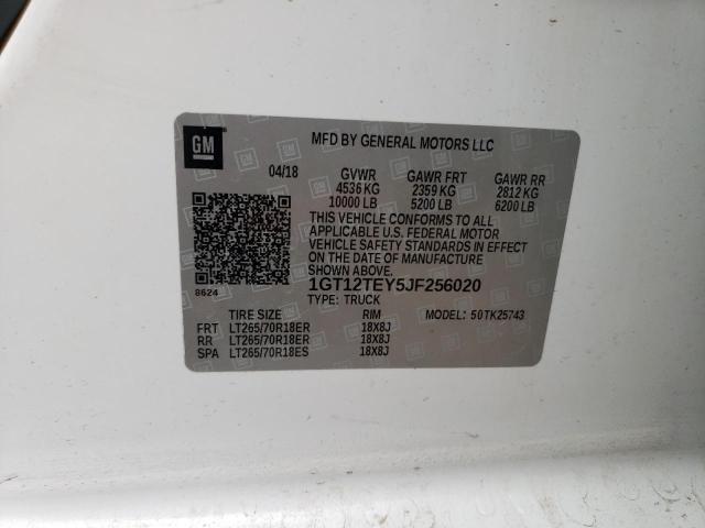 1GT12TEY5JF256020 GMC Sierra K2500 Slt