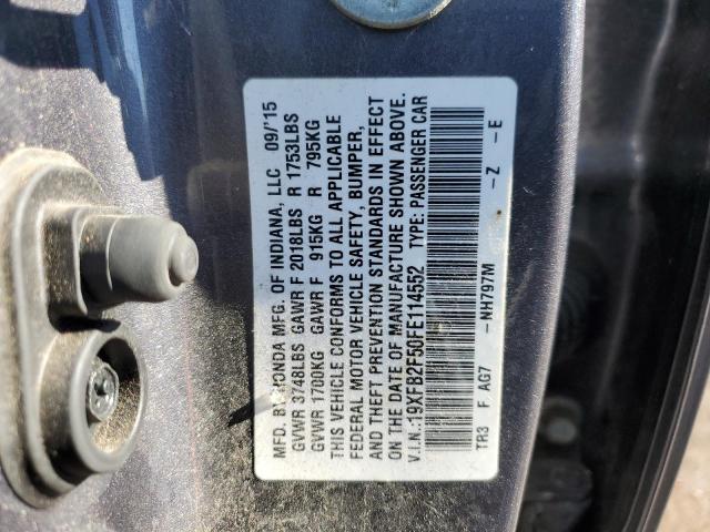 19XFB2F50FE114552 Honda Civic Lx
